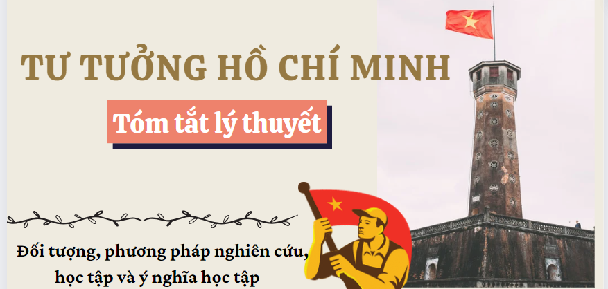 Tư tưởng Hồ Chí Minh về Đối tượng, phương pháp nghiên cứu, học tập và ý nghĩa học tập môn Tư tưởng Hồ Chí Minh | VNU (2025)
