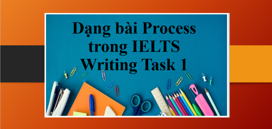 Dạng bài Process trong IELTS Writing Task 1 | Tổng hợp từ vựng ăn điểm (2025)