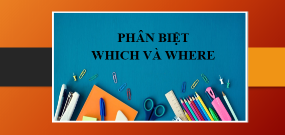 Phân biệt WHICH và WHERE trong mệnh đề quan hệ | Định nghĩa, cấu trúc, cách dùng và bài tập vận dụng (2025)