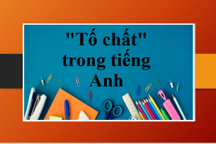 "Tố chất" trong tiếng Anh | Định nghĩa, ví dụ về "Tố chất" (2025)