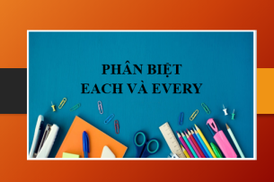 Phân biệt Each và Every | Each và Every là gì - Cách dùng và bài tập vận dụng (2025)