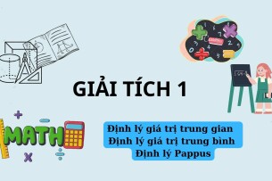 Định lý giá trị trung gian – Định lý giá trị trung bình – Định lý Pappus | Giải tích 1 (2025)