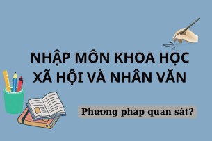 Phương pháp quan sát | Nhập môn Khoa học xã hội và nhân văn | Đại học Sư Phạm Hà Nội (2025)