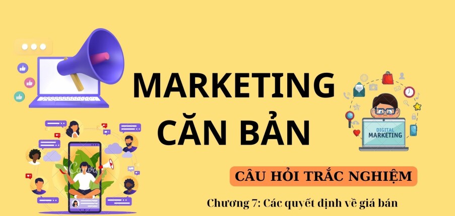 Câu hỏi trắc nghiệm CÁC QUYẾT ĐỊNH VỀ GIÁ BÁN | Marketing căn bản | Đại học Văn Lang (2025)