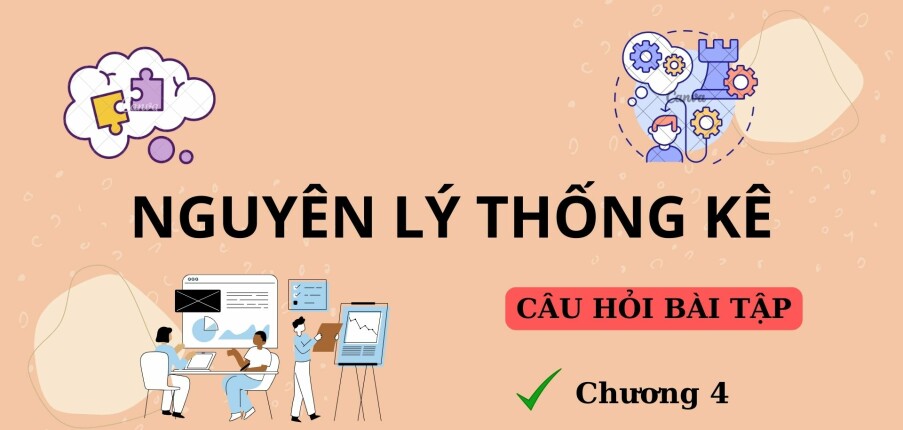 Câu hỏi bài tập CHƯƠNG 4: NGHIÊN CỨU THỐNG KÊ CÁC MỨC ĐỘ CỦA HIỆN TƯỢNG KINH TẾ XÃ HỘI  | Nguyên lý thống kê | NEU (2025)