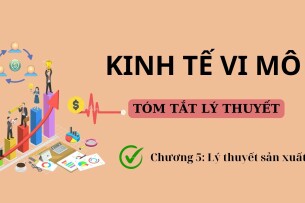 Lý thuyết sản xuất | Tóm tắt lý thuyết Kinh tế vi mô | UFM (2025)