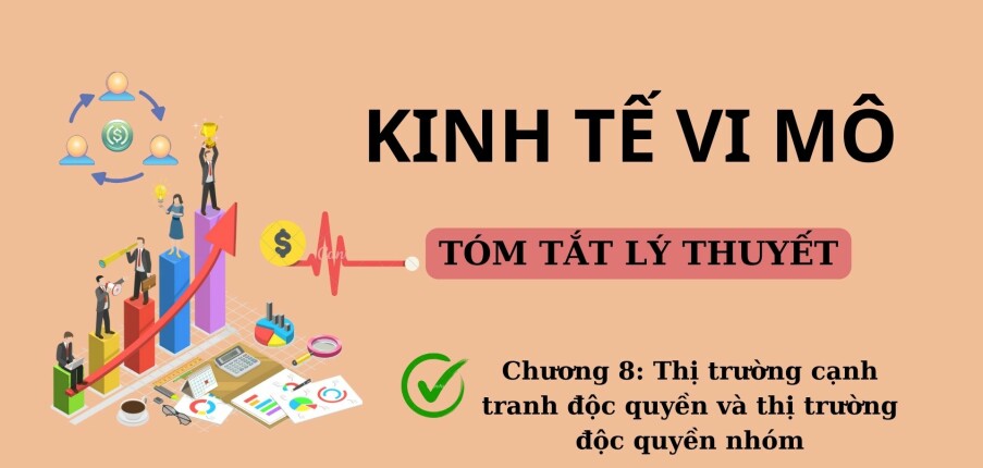 Thị trường cạnh tranh độc quyền và thị trường độc quyền nhóm | Tóm tắt lý thuyết Kinh tế vi mô | UFM (2025)