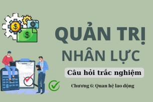 22 Câu hỏi trắc nghiệm QUAN HỆ LAO ĐỘNG (có đáp án) | Quản trị nhân lực | Trường Đại học Hoa Sen (2025)