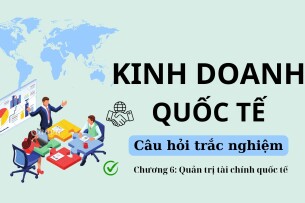 53 Câu hỏi trắc nghiệm về QUẢN TRỊ TÀI CHÍNH QUỐC TẾ (có đáp án) | Kinh doanh quốc tế | Đại học Nguyễn Tất Thành (2025)