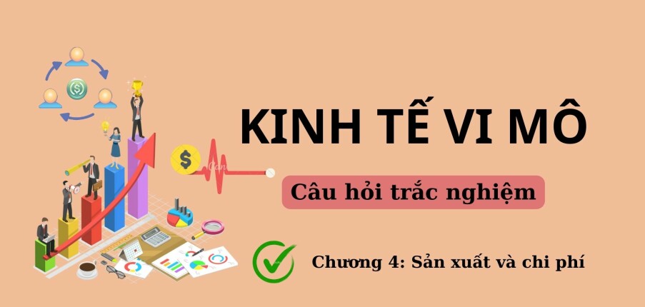 28 Câu hỏi trắc nghiệm về SẢN XUẤT VÀ CHI PHÍ (có đáp án) | Đề cương ôn tập môn Kinh tế vi mô (2025)