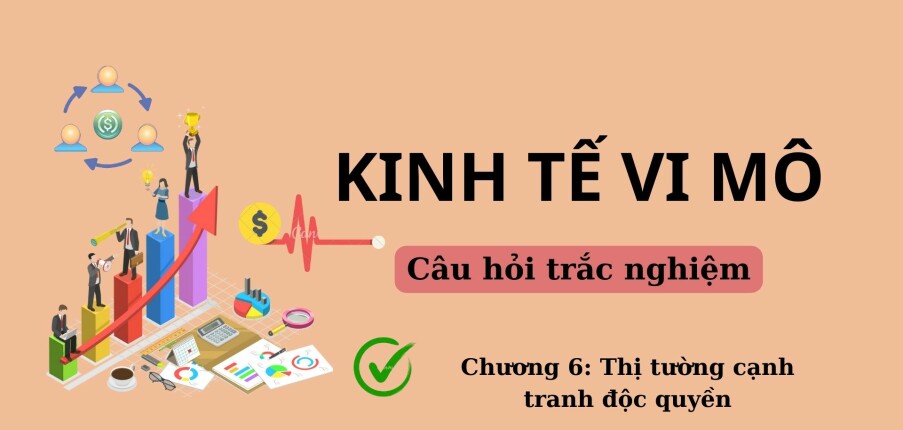 40 Câu hỏi trắc nghiệm về THỊ TRƯỜNG CẠNH TRANH ĐỘC QUYỀN (có đáp án) | Đề cương ôn tập môn Kinh tế vi mô (2025)