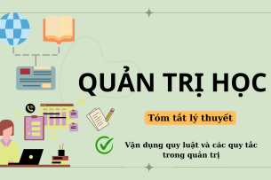 Vận dụng quy luật và các quy tắc trong quản trị | Tóm tắt lý thuyết Quản trị học | Học viện Ngoại giao (2025)