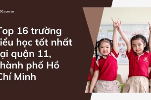 Top 16 trường tiểu học tốt nhất tại quận 11, thành phố Hồ Chí Minh (2025)