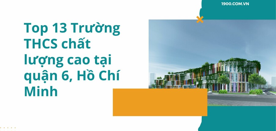 Top 13 Trường THCS chất lượng cao tại quận 6, Hồ Chí Minh (2025)