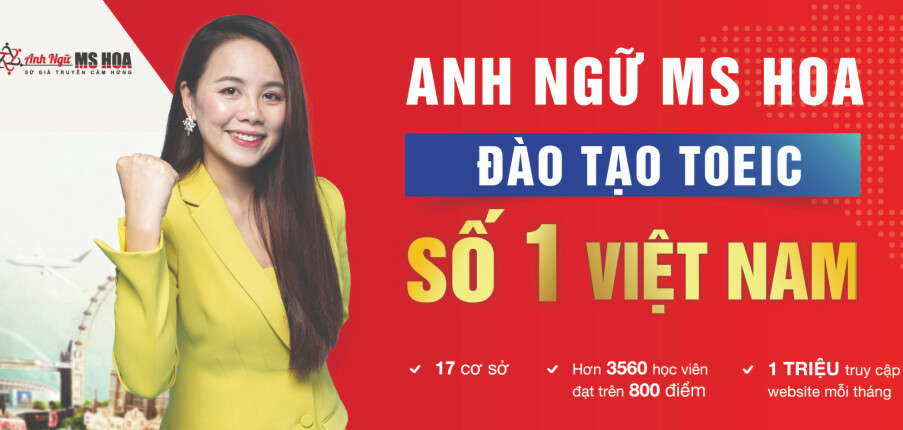 Review Anh ngữ MS HOA TOEIC - Niềm tin đi đôi chất lượng (2025)!