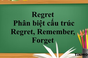 Regret | Cấu trúc - Cách dùng - Phân biệt cấu trúc Regret, Remember, Forget - Bài tập vận dụng (2025)