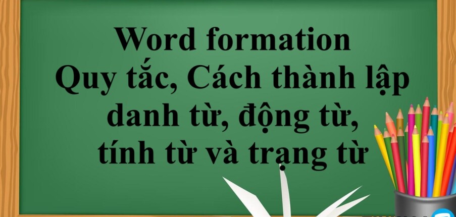 Word formation là gì? | Quy tắc, Cách thành lập danh từ, động từ, tính từ và trạng từ và bài tập vận dụng (2025)