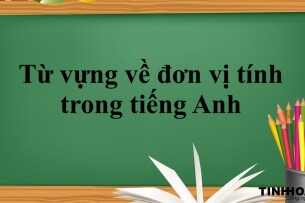 Từ vựng về đơn vị tính trong tiếng Anh & Bài tập vận dụng (2025)