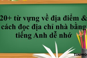 20+ từ vựng về địa điểm & cách đọc địa chỉ nhà bằng tiếng Anh dễ nhớ (2025)