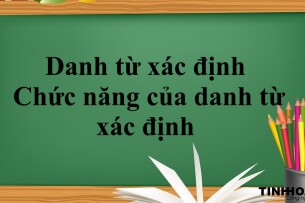 Danh từ xác định là gì?  | Phân loại - Chức năng của danh từ xác định - Bài tập vận dụng (2025)