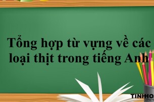 Tổng hợp từ vựng về các loại thịt trong tiếng Anh (2025)
