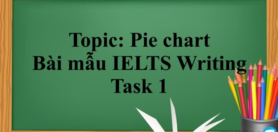 Topic: Pie chart | Bài mẫu IELTS Writing Task 1 (2025)