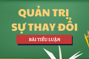 Bài tập lớn kết thúc Học phần Quản trị Sự thay đổi | UEB - Trường Đại học Kinh tế - ĐHQGHN (2025)