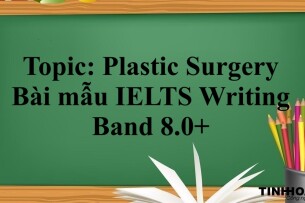 Topic: Plastic Surgery - Bài mẫu IELTS Writing Band 8.0+ (2025)