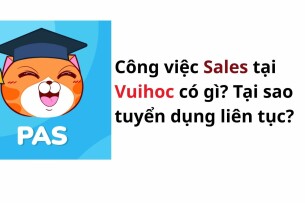 Công việc Sales tại Vuihoc có gì? Tại sao tuyển dụng liên dụng?