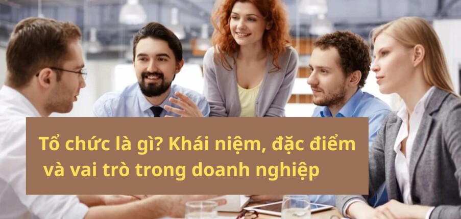 Tổ chức là gì? Khái niệm, đặc điểm và vai trò trong doanh nghiệp