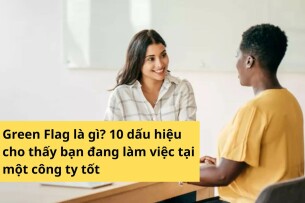 Green Flag là gì? 10 dấu hiệu cho thấy bạn đang làm việc tại một công ty tốt