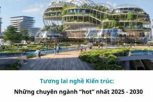 Tương lai nghề Kiến trúc: Những chuyên ngành hot nhất 2025 - 2030