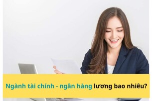 Ngành tài chính - ngân hàng lương bao nhiêu? (Cập nhật 2025)