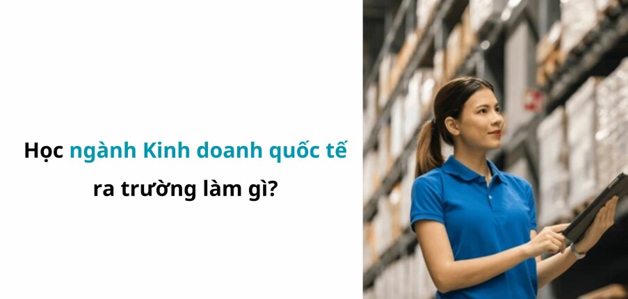 TOP 5 việc làm hấp dẫn cho sinh viên ngành Kinh doanh quốc tế (2025)