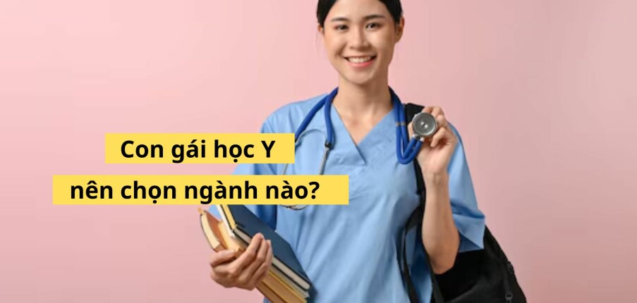 Con gái học Y nên chọn ngành nào? 10 ngành học phù hợp, ổn định, dễ phát triển dài lâu