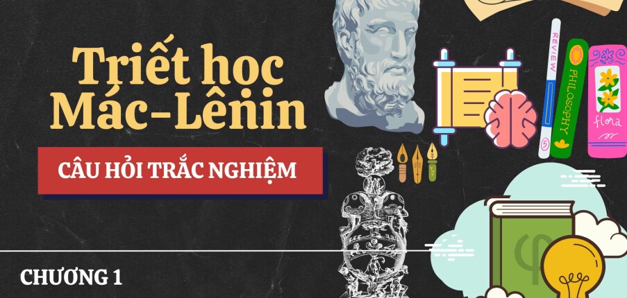 Câu hỏi trắc nghiệm: Triết học và vai trò của triết học đối với đời sống xã hội | Triết học Mác-Lênin | HUTECH (2025)