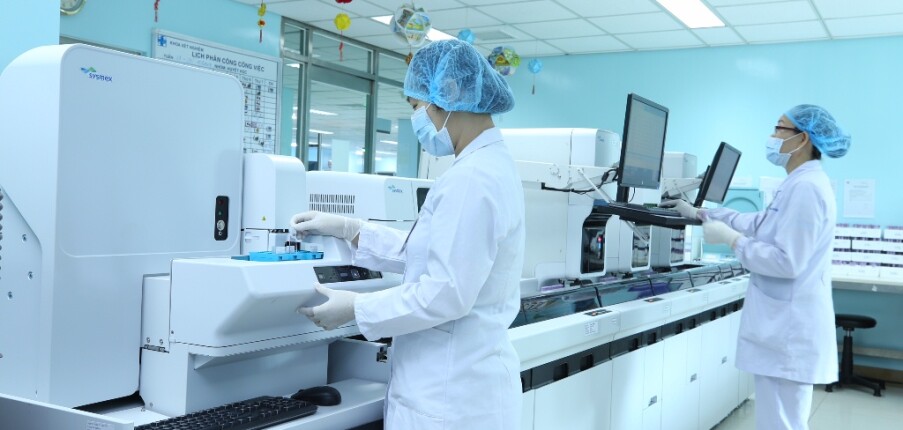 Top 10 bệnh viện tư nhân có hệ thống xét nghiệm đạt chuẩn quốc tế