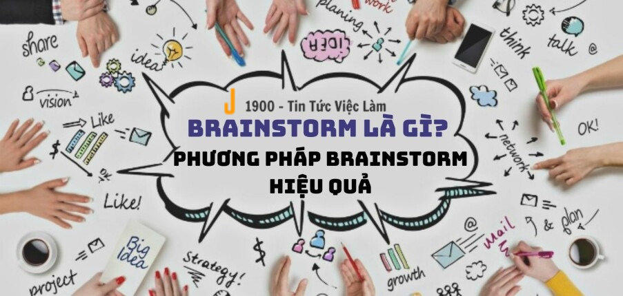 Brainstorm là gì? Phương pháp Brainstorm hiệu quả 2023