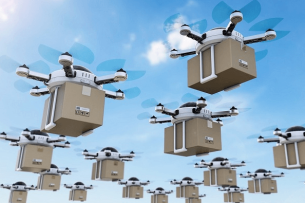 Top 10 dịch vụ chuyển phát nhanh bằng công nghệ drone và robot