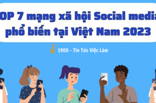 TOP 7 mạng xã hội Social media phổ biến tại Việt Nam 2023