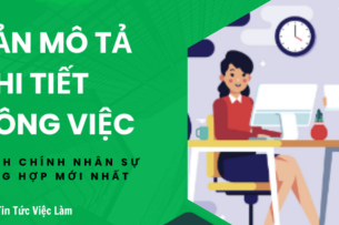 Mô tả công việc hành chính nhân sự tổng hợp chi tiết